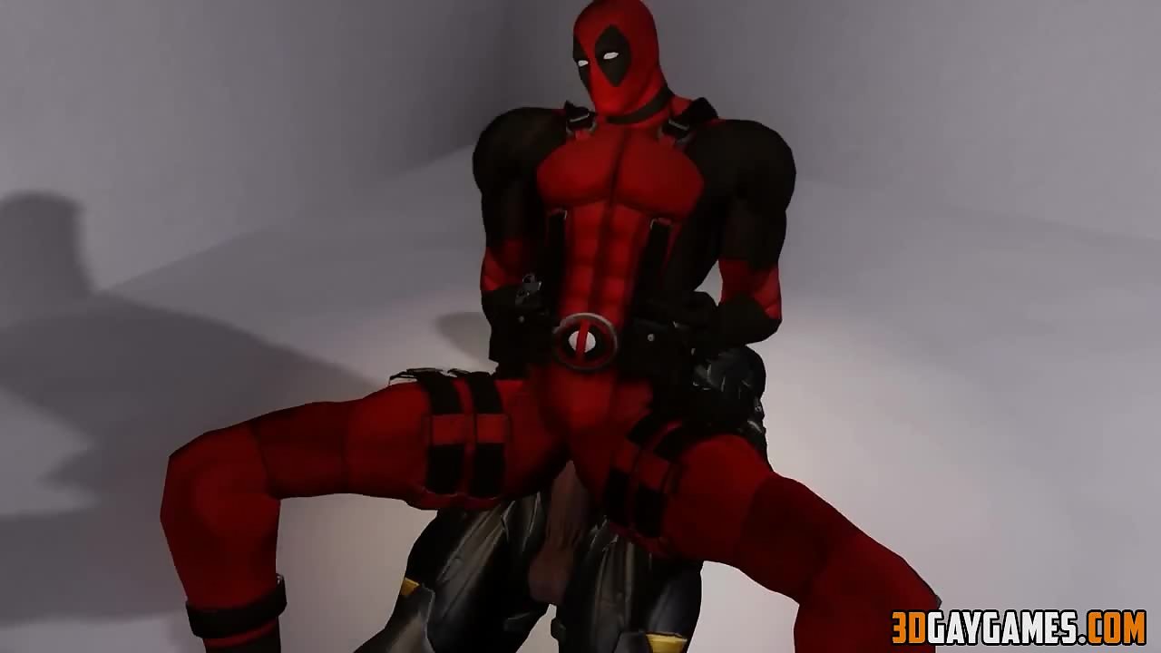 Gay Deadpool gets fucked by variety of heroes – compilation