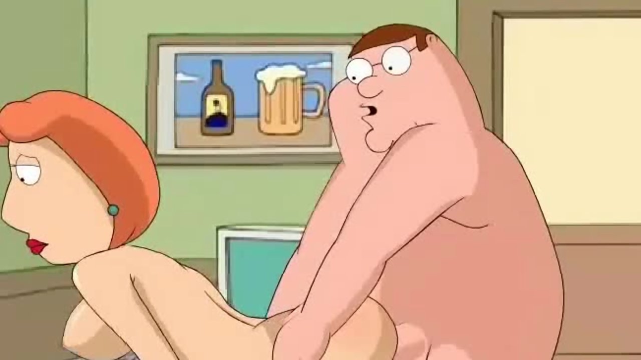 Peter and Lois Griffin from Family Guy have a dirty fuck at the office