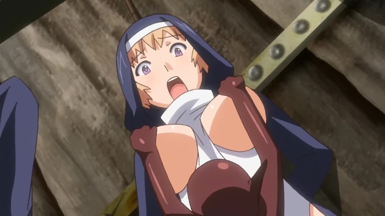 Plundering goblins take the virginity of tied up nuns - Anime Porn Cartoon,  Hentai & 3D Sex