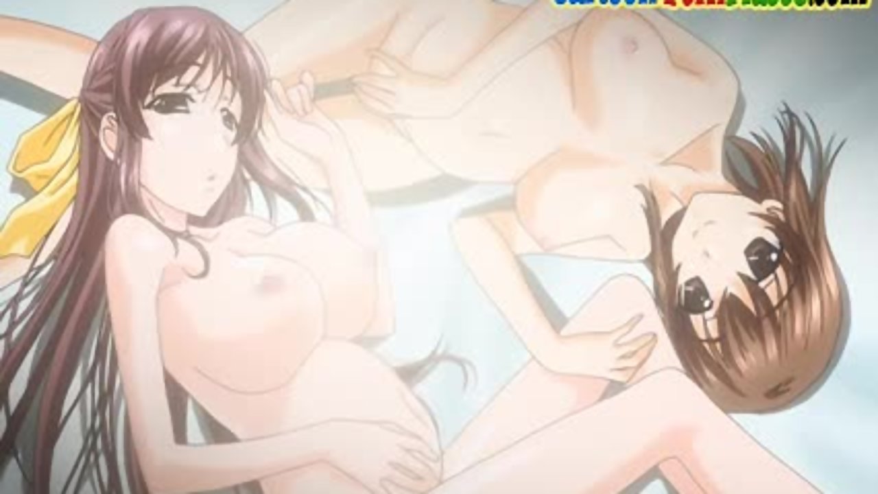 Shin Ringetsu 2 – Two knocked up anime teens work on a cock together