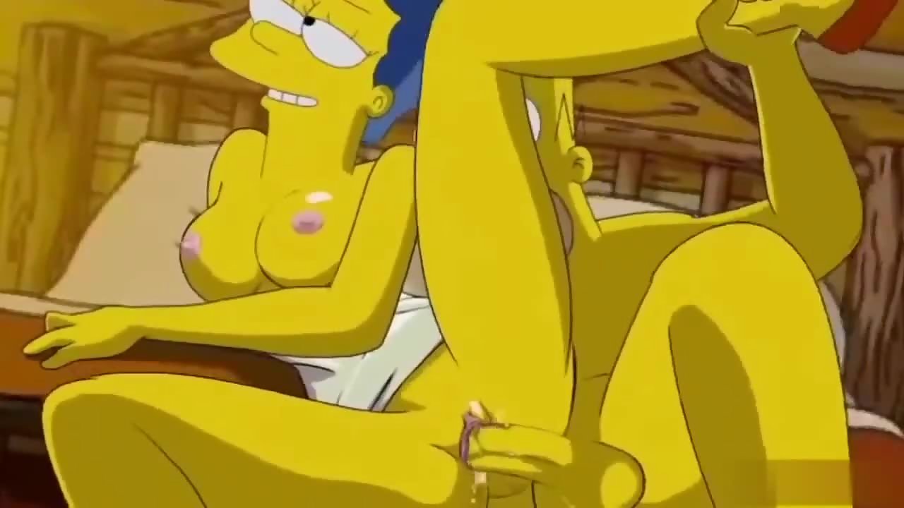 The Simpsons – Marge and Homer fuck in cabin