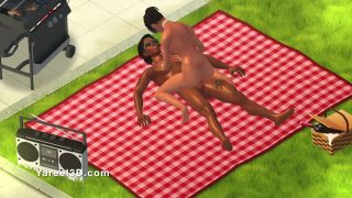 Game Preview – 3D teen gets her asshole pile drivered outdoors