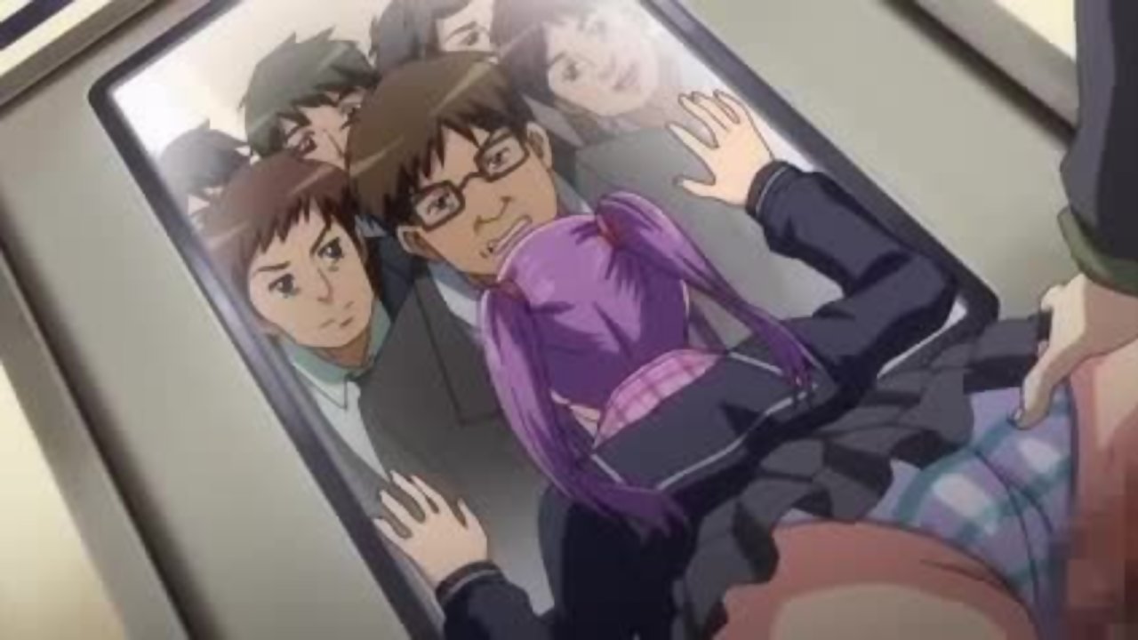 Last Molester Train NEXT 2 - Horny hentai sluts have public gangbang sex on train while people watch photo