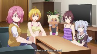 Super HxEros (uncensored) 11 – Ecchi – Anime schoolgirl talk gossip while taking a bath