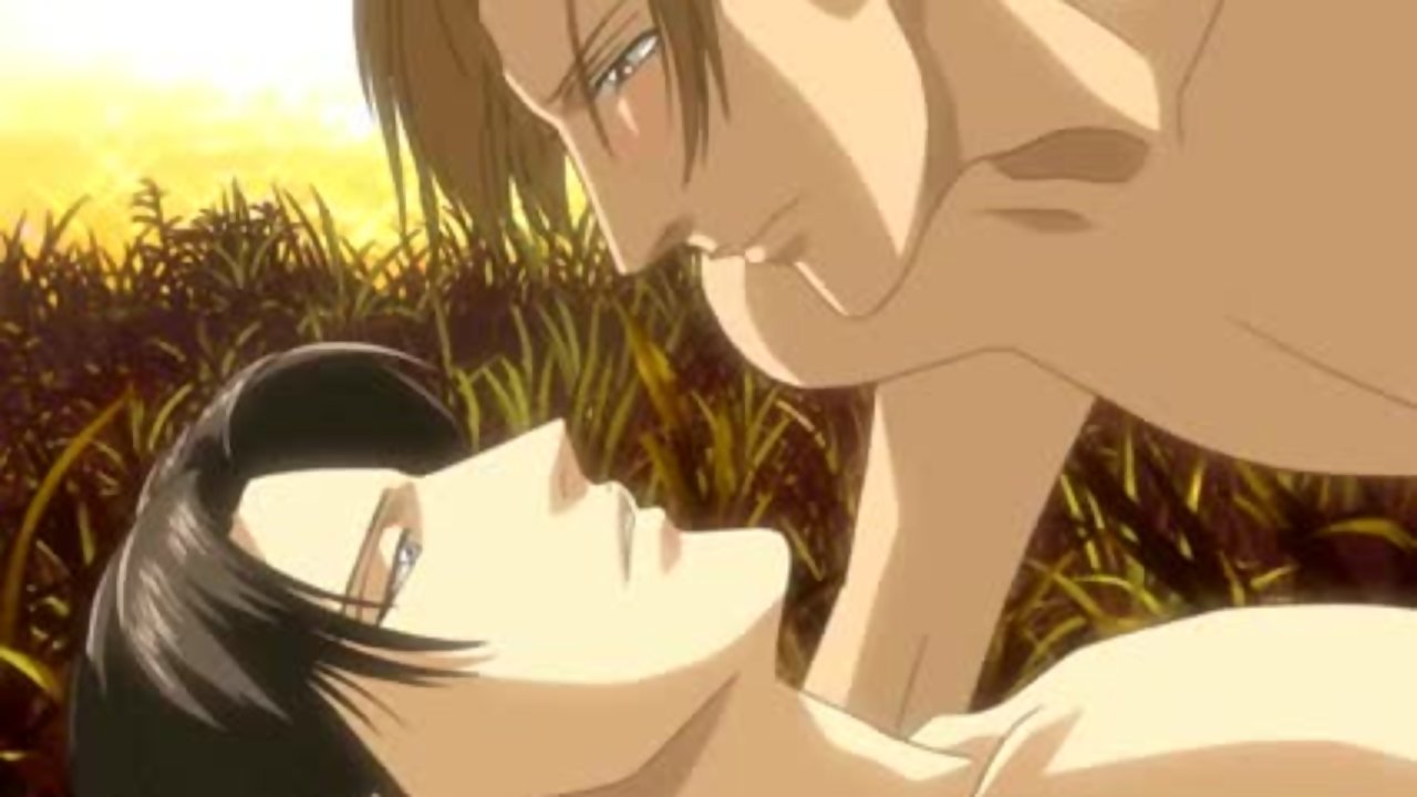 Winter Cicada 2 - Gay samurai make passionate yaoi love outdoors - Anime  Porn Cartoon, Hentai & 3D Sex